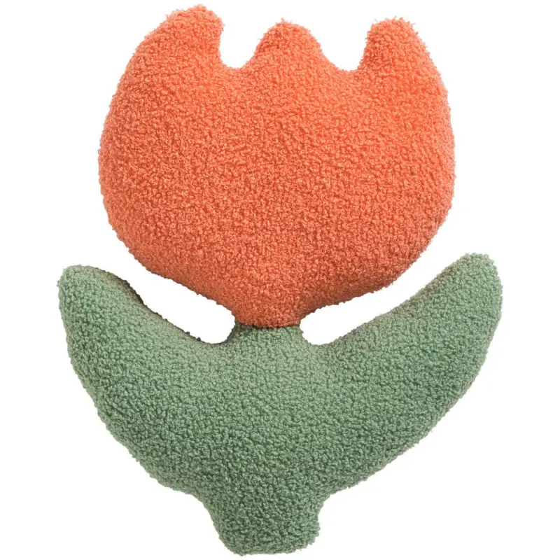 Kussen Tulp Koraalrood 32x40 cm Weekendaanbieding