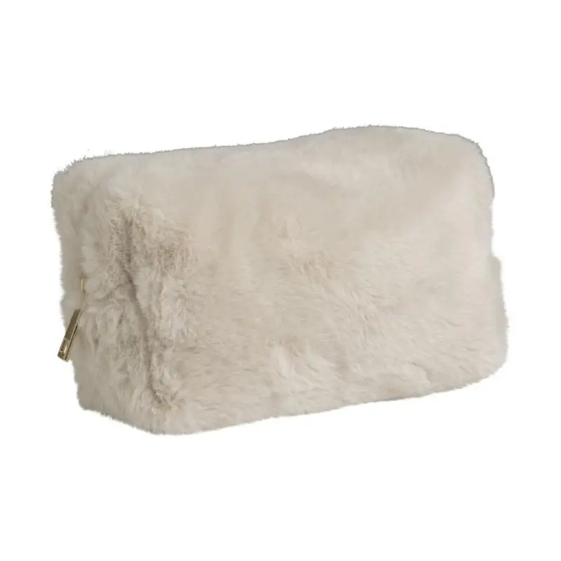 Etui Fluffy Off-White Hoge Kwaliteit