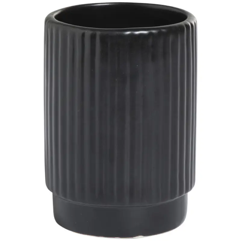 Koop Online Tandenborstelhouder Ribbel Zwart