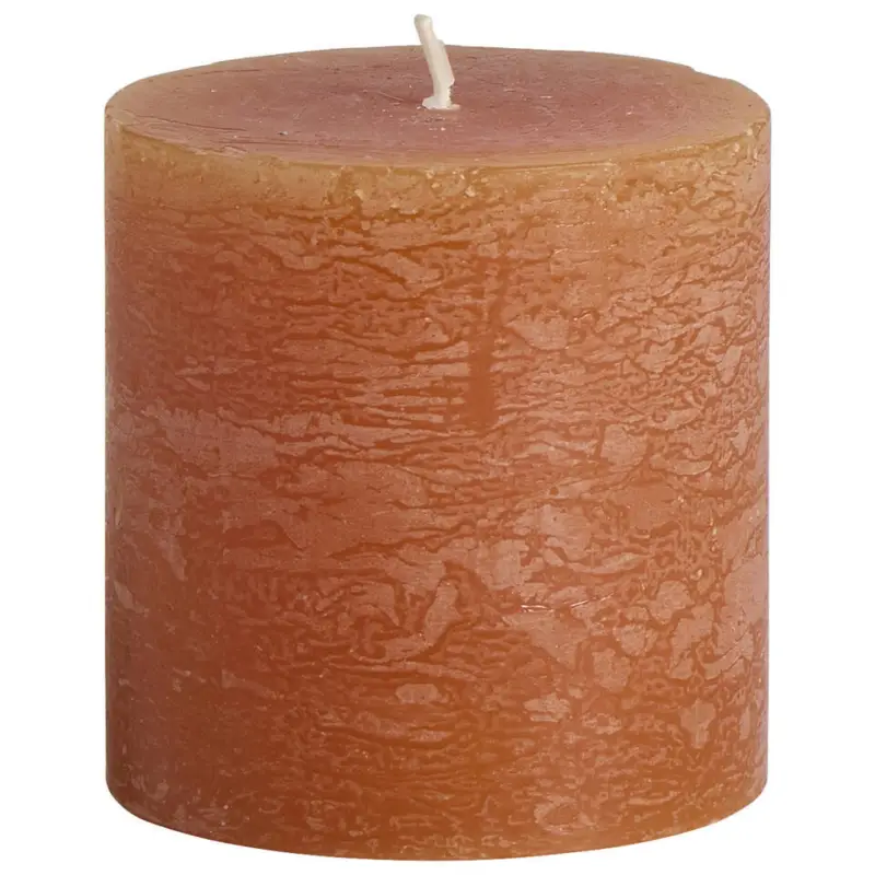 Lage Prijs Stompkaars Rustiek Oranje 7x7 cm