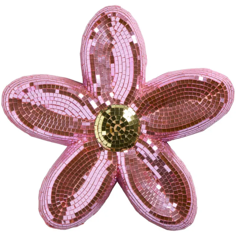 Wanddecoratie Disco Flower Roze Must-Have