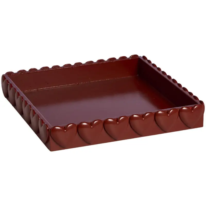 Voordeelprijs Tray Hartjes Rood