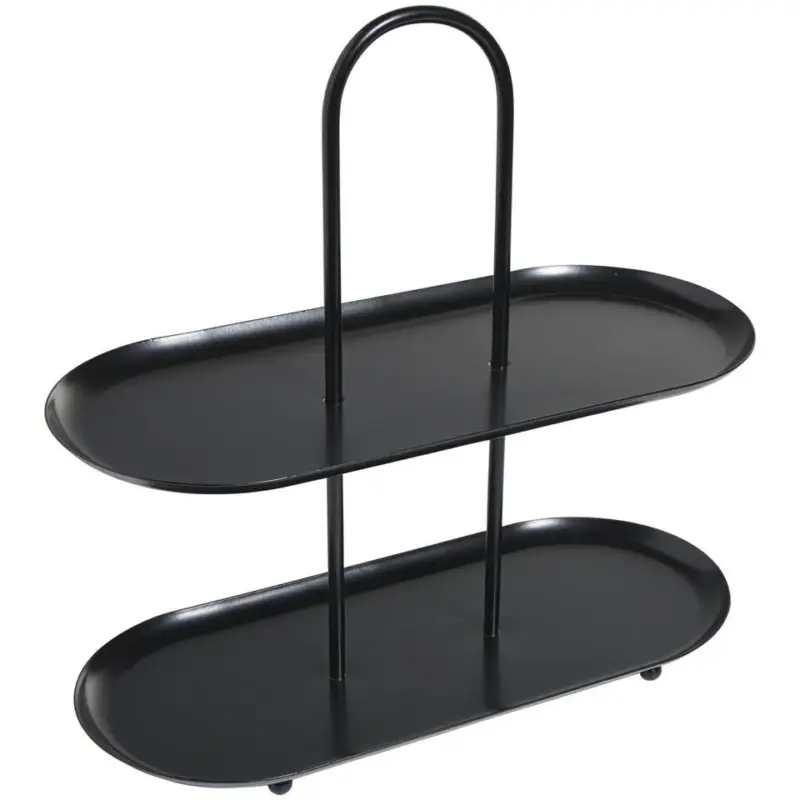 Etagère Ovaal Zwart Must-Have