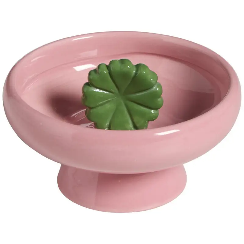 Weekendaanbieding Sieradenschaal Klaver Roze