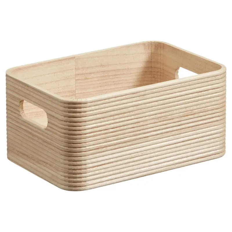 Opbergkist Husum Hout Naturel 23x16x10 cm Seizoensaanbieding