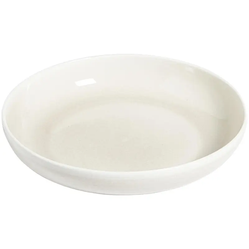 Gecertificeerd Pastabord Lily Porselein Beige - ⌀21cm