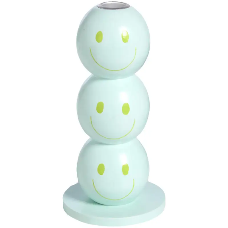 Kandelaar Smiley Groen Koop Vandaag