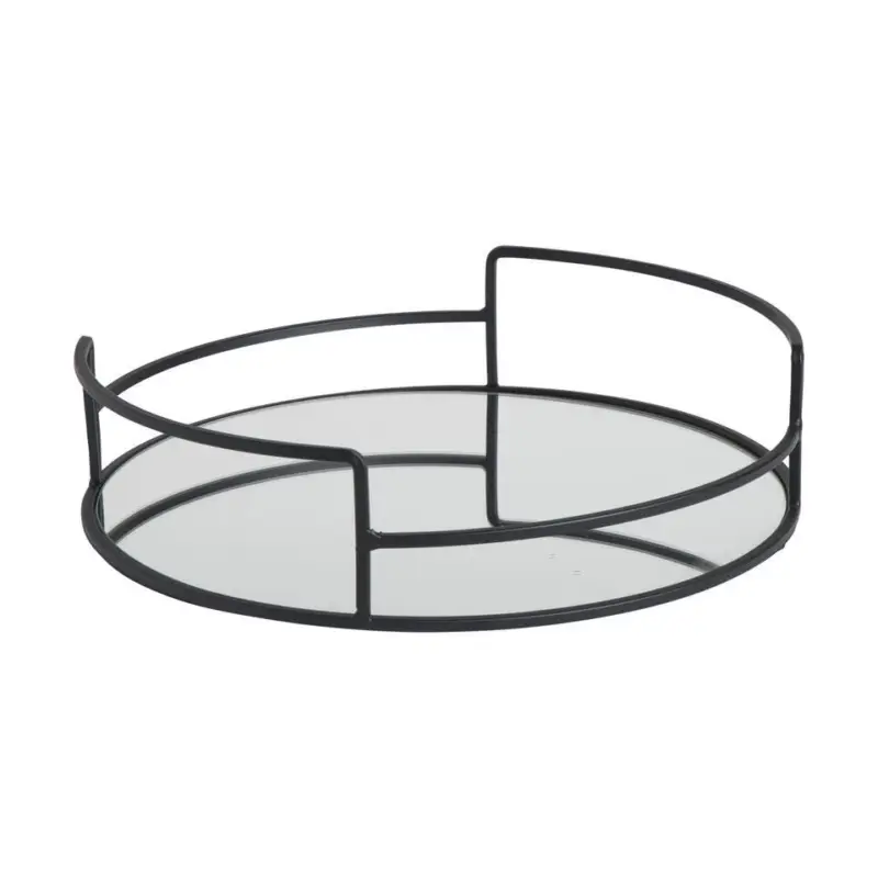 Uitverkoop Decoratie Tray Spiegel Scario Zwart