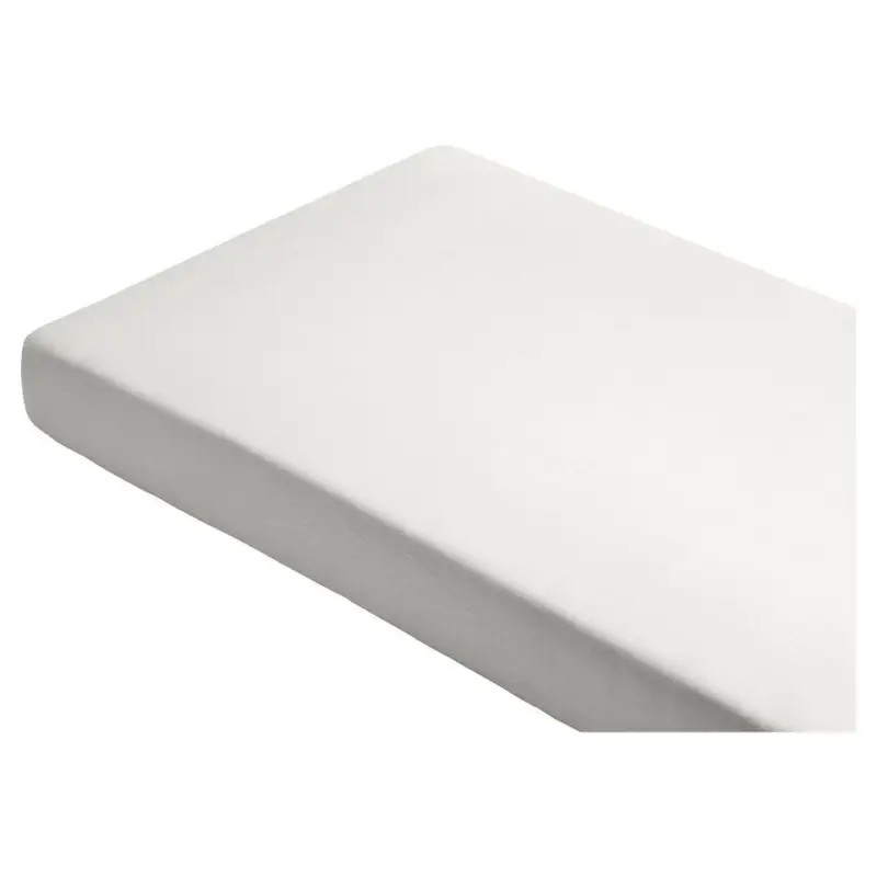 Tijdelijk Beschikbaar Hoeslaken Jersey Off White 200x90 cm