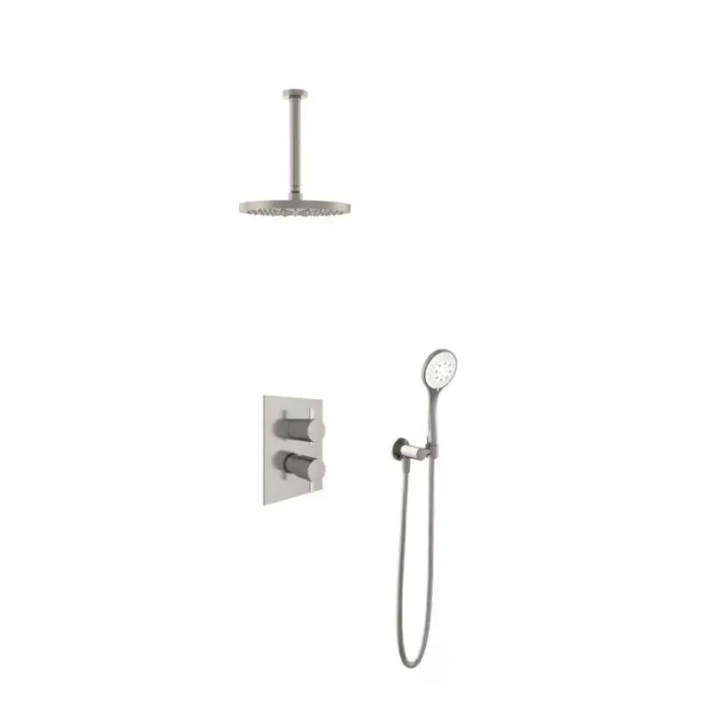 Meest Verkocht IBS 2-weg-omstel 3s. handdouche 30cm plafondbuis 25cm hoofddouche IBS2AGN134