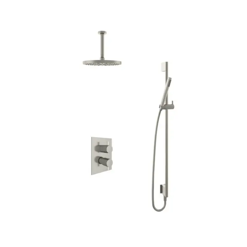 Tijdelijk Beschikbaar IBS 2-weg-omstel 15cm plafondbuis 25cm hoofddouche glijstang IBS2AGN247