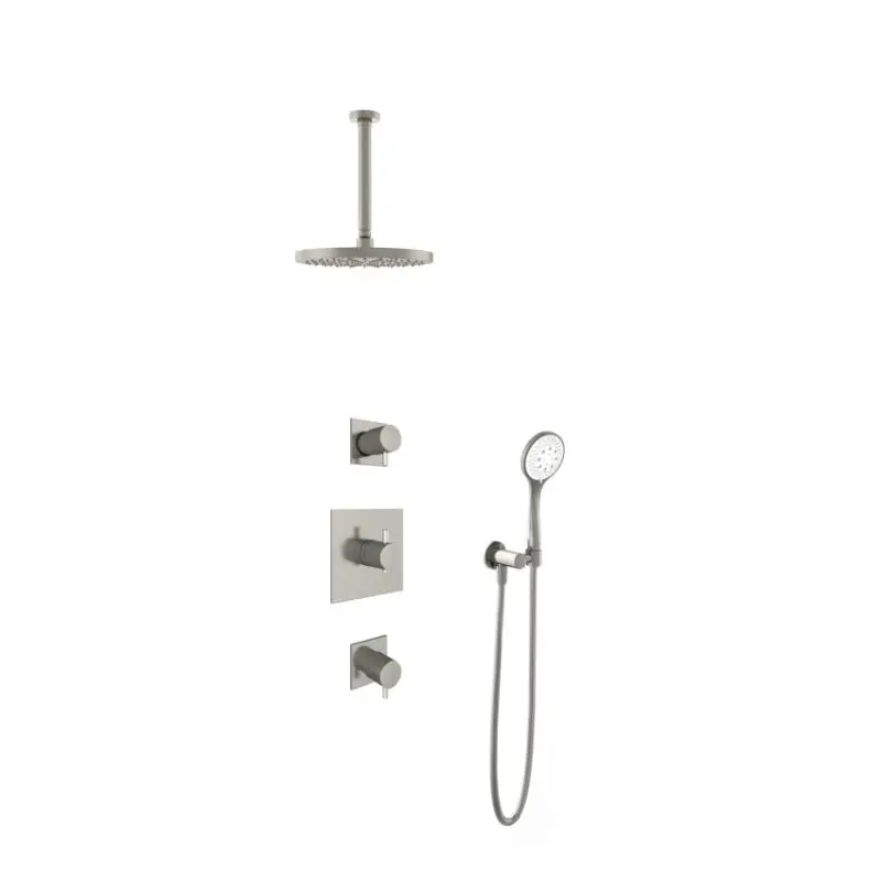 Speciale Aanbieding IBS 2 stopkranen 3s. handdouche 30cm plafondbuis 25cm hoofddouche IBS2GN134