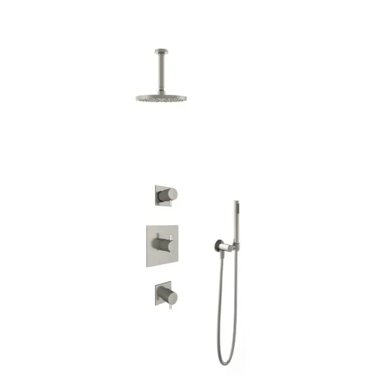Uitverkoop IBS 2 stopkranen 15cm plafondbuis IBS2GN2