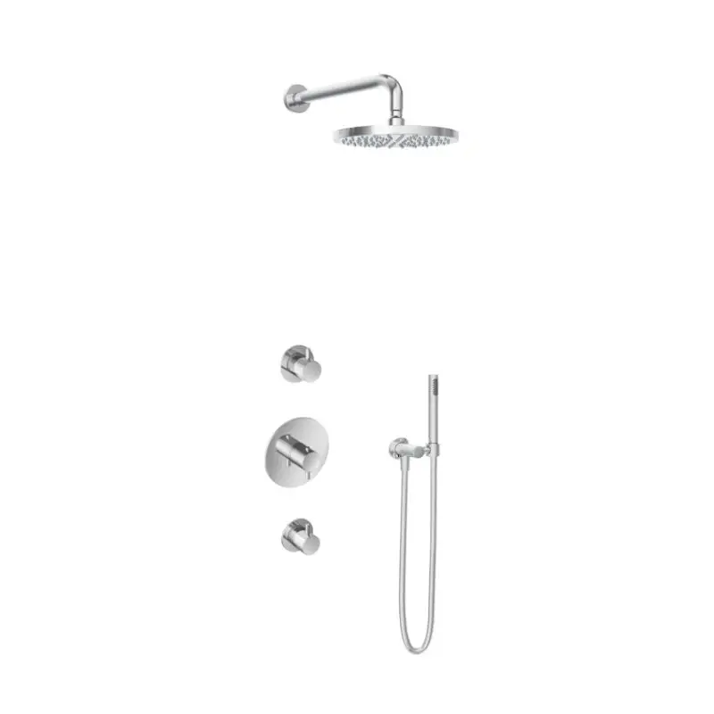 Populair IBS 2 stopkranen 25cm hoofddouche IBS2RCR4