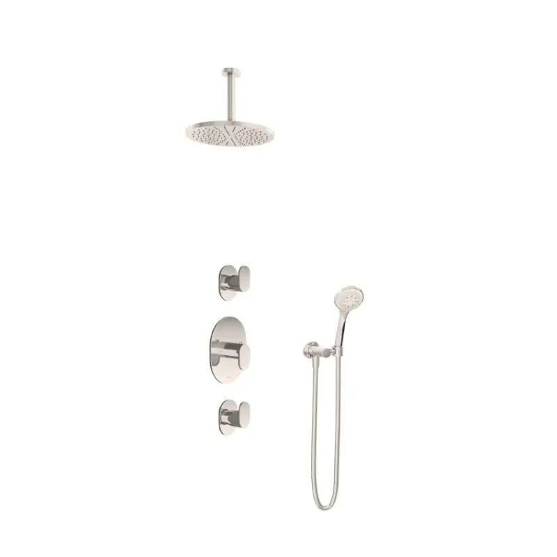 Voordeelprijs IBS 2 stopkranen 3s. handdouche 15cm plafonb 25cm hoofddouche IBS5GN124