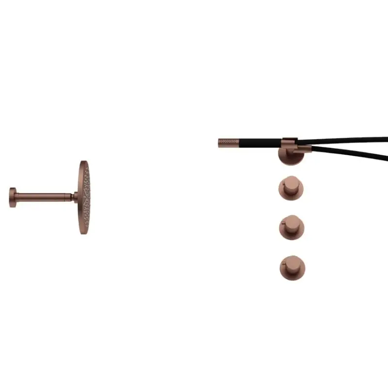 Voordeelprijs IBS CB7067 BCP met 2 stopkranen met Plafondbuis 15 cm IBS70BCP2