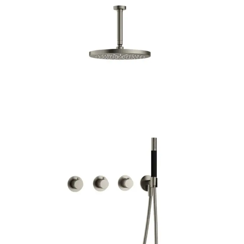 Shop Nu IBS CB7067 GN met 2 stopkranen met Plafondbuis 15 cm en M106 IBS70GN25