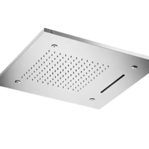 Actieprijs Inbouw Hoofddouche met LED vierkant CR