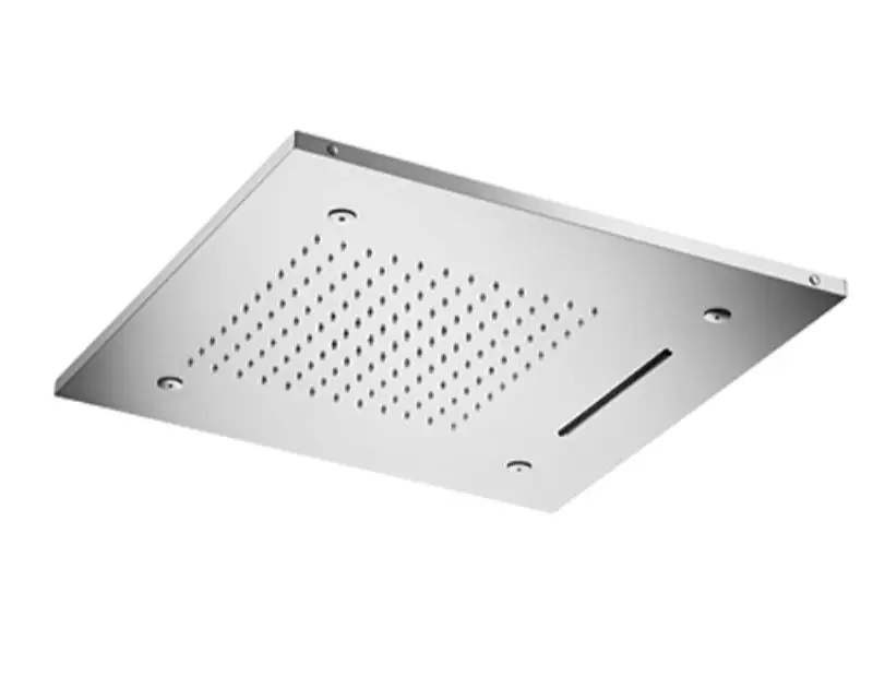 Actieprijs Inbouw Hoofddouche met LED vierkant CR
