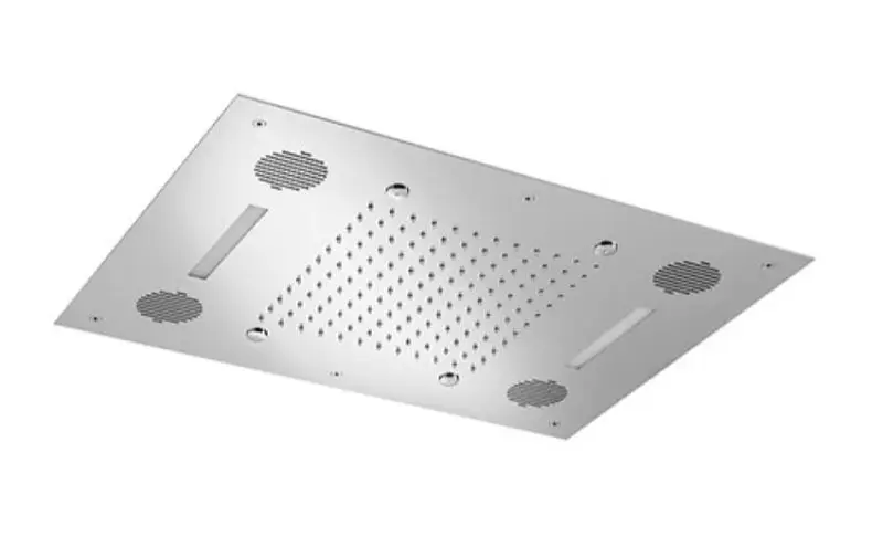 Inbouw Hoofddouche met LED Rechthoekig CR Lage Prijs