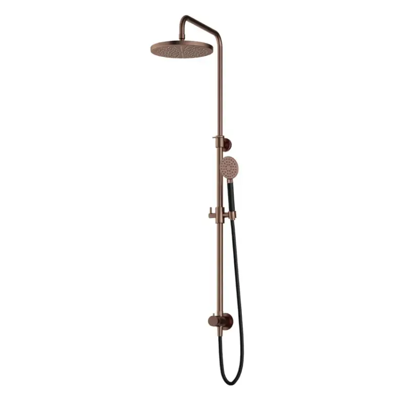 Stortdoucheset, Hoofddouche 30cm en doucheslang 1,5mtr met handdouche BCP PVD M438BCP15 Seizoensaanbieding