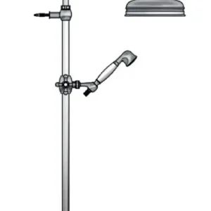 Thermostatische doucheset Amice SDS5CR Snelle Levering