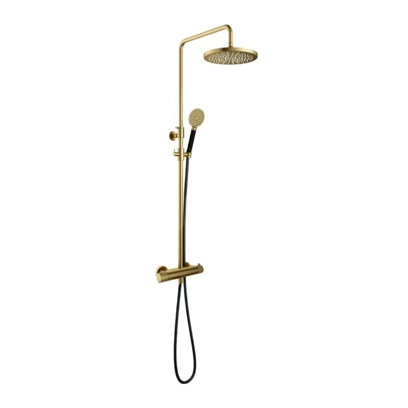 Thermostatische StortDoucheset ronde handdouche, 30cm Hoofddouche BBP SDSX9BBP15 Seizoensaanbieding