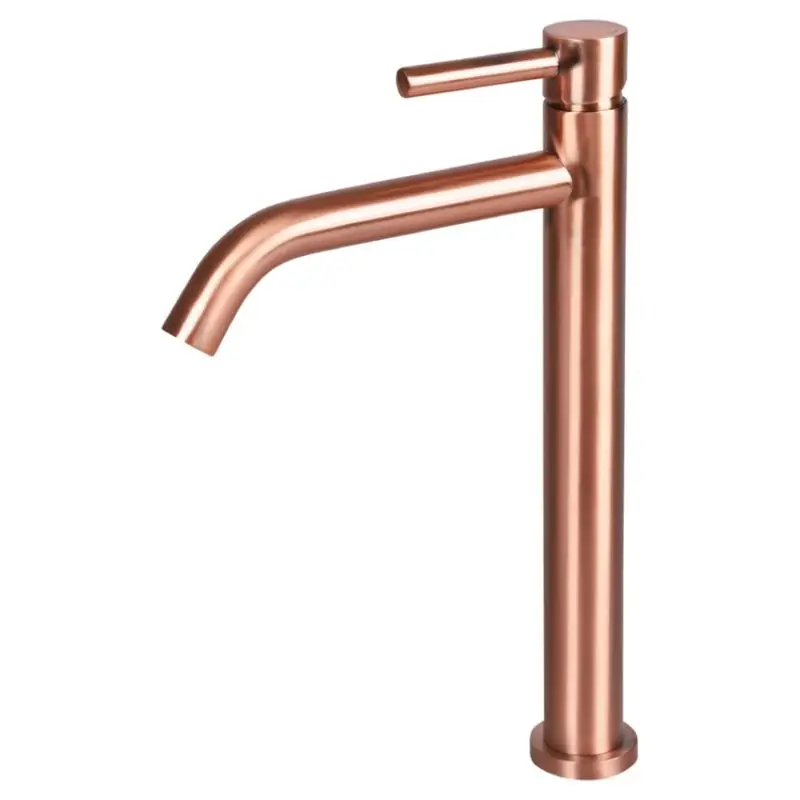 Dif Mm Koud/Warm H Kraan Krom Rood Koper Weekendaanbieding