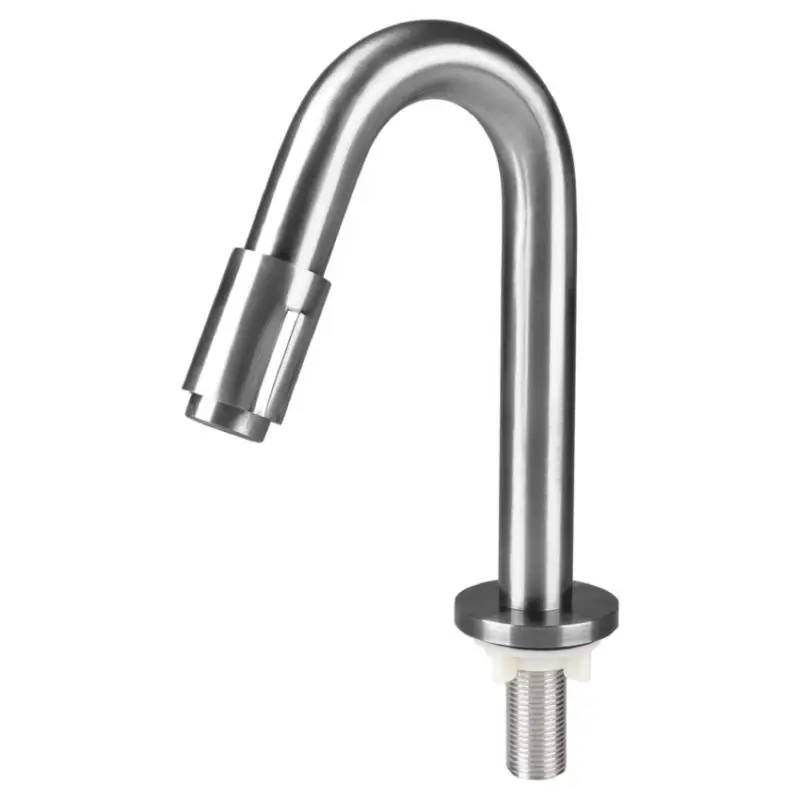 Dif Koudwaterkraan Gebogen 19Cm Mat Chr Hoge Kwaliteit