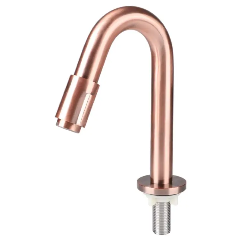 Nieuw Dif Koudwaterkraan Gebogen 19Cm Rood Kop