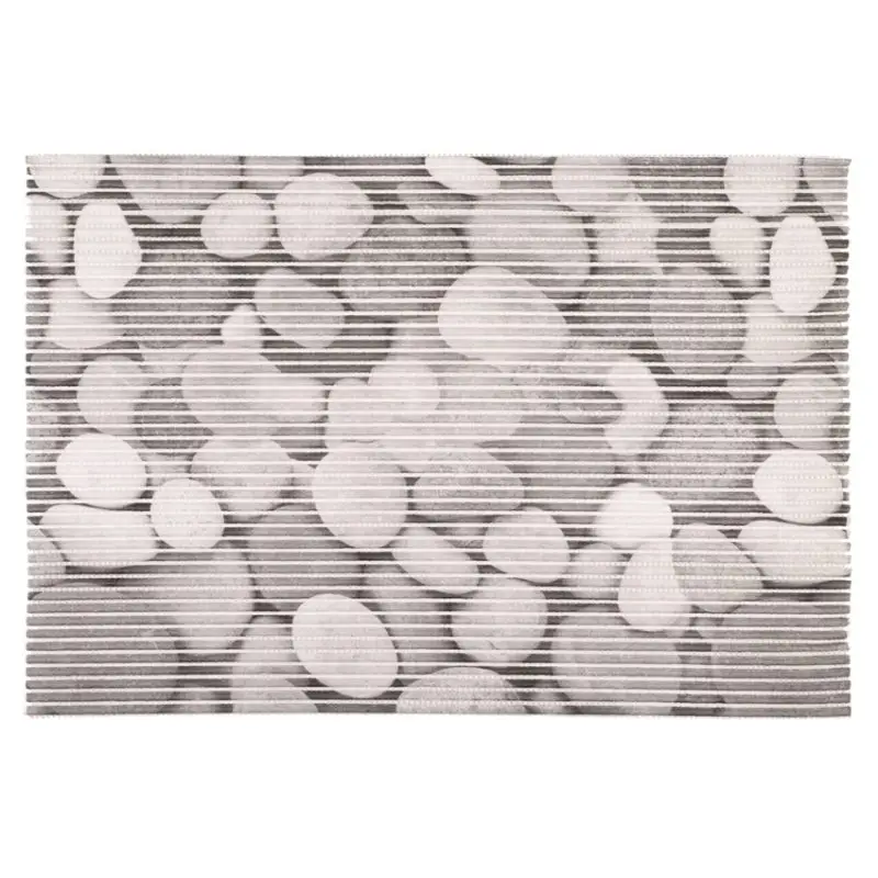 Koop Online Dif Multi Mat Pvc 65X45Cm Stones Grijs
