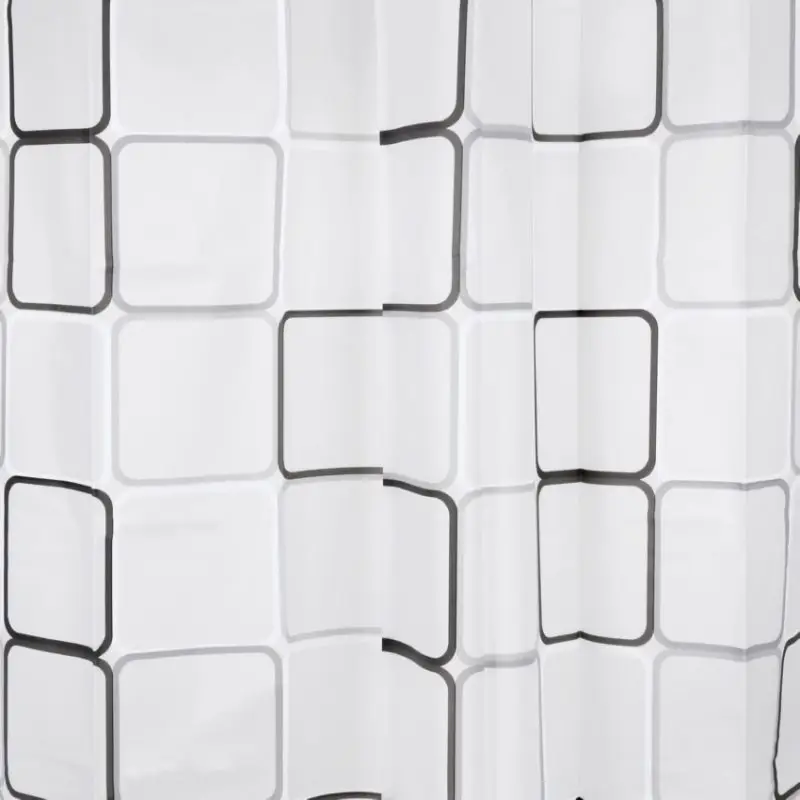 Premium Dif Douchegord Cubi Peva 180X200 Zwart