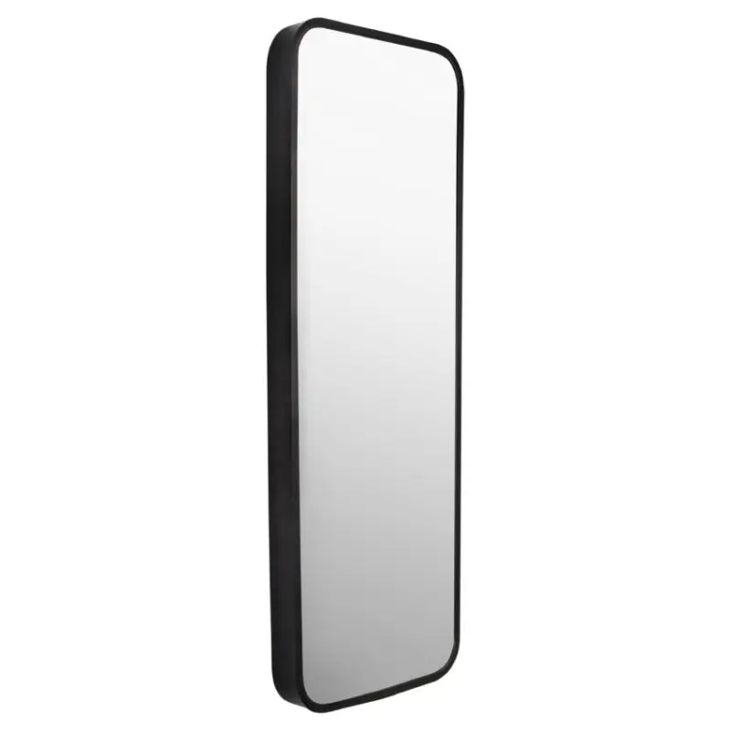 Dif Spiegel 28X75Cm Alu Mat Zwart Rechtstreeks Van De Fabrikant
