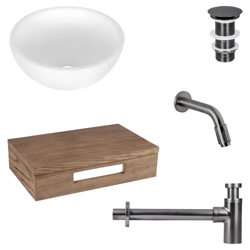 Lage Kosten Dif Ruz Ker Wi 15Cm Muurk Wtp Bru Gn Met