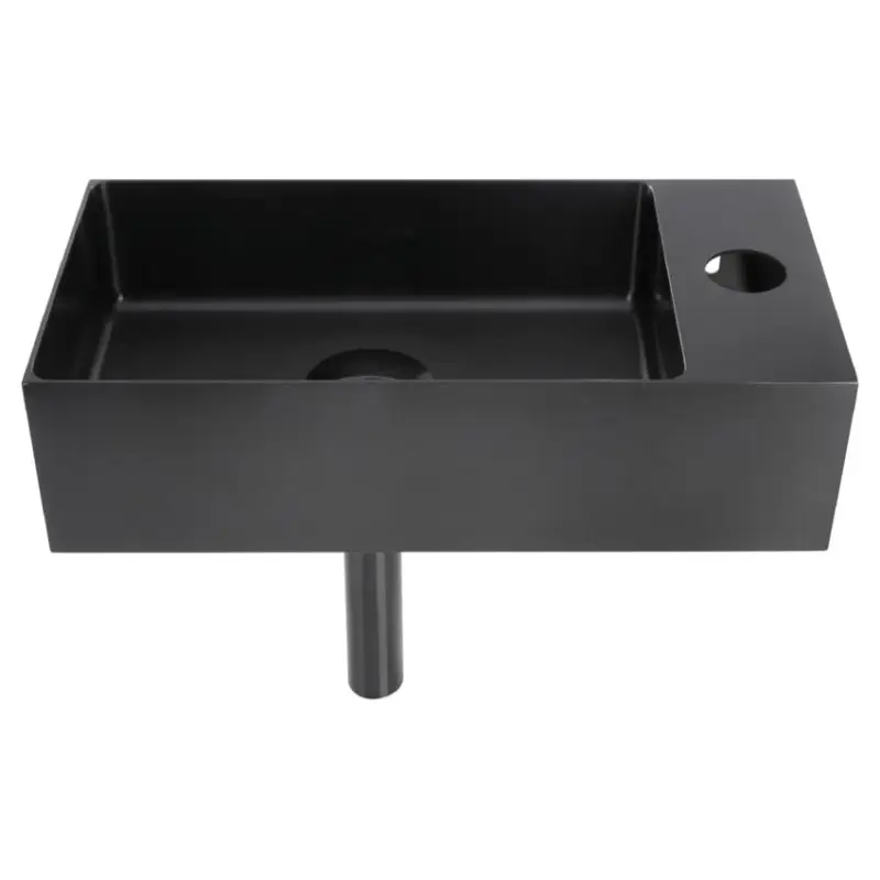 Dif Rvs Fontein 36.5X18X9Cm Gun Metal Lage Kosten