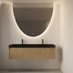 Weekendaanbieding Eos onder badkamerspiegel met verwarming en verlichting