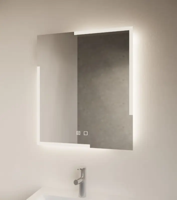 Superprijs Melite badkamerspiegel met verlichting en verwarming