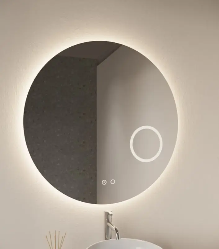 Bestel Nu Sol badkamerspiegel met verwarming en verlichting