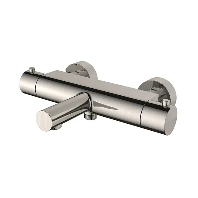 Hoge Kwaliteit Style thermostatische badmengkraan cooltouch geborsteld staal