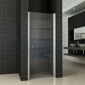 Between nisdeur 8 mm nano helder glas/chroom Koopje