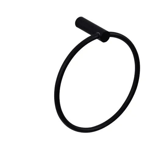 Speciale Aanbieding Ida handdoekring zwart