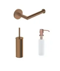 Toilet accessoires set met vaste arm Beperkt Aanbod