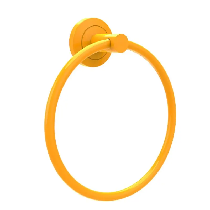 Creavit Royale handdoekring – geel Koop Online