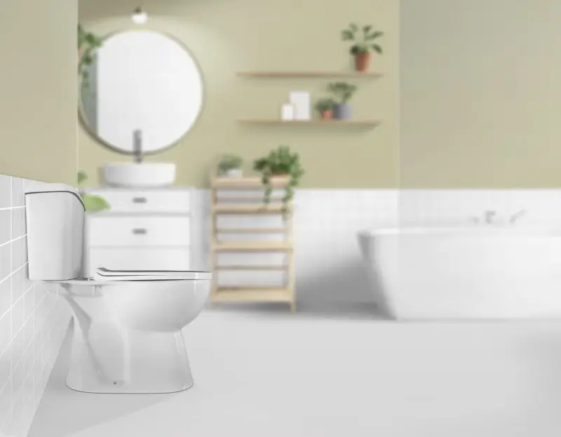 Duoblok staand toilet zonder bidet, s-trap (220mm) 4 in 1 Populair