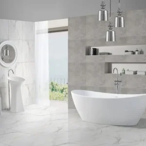 Wiesbaden Eva Solid Surface vrijstaand bad type 178x84x64 cm mat wit Premium