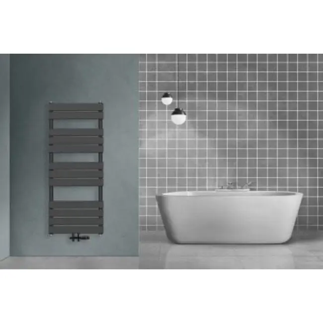 Direct Verzonden Moderne Handdoekradiator Zwart 180X60 Stijlvol & Efficiënt