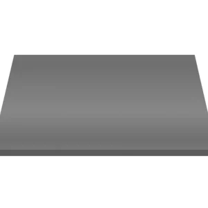 Lage Kosten wastafeltablet mdf (56.4×45.5×2.6 cm) – glanzend grijs