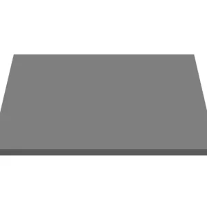wastafeltablet mdf (56.4×45.5×2.6 cm) – mat grijs Gereduceerde Prijs