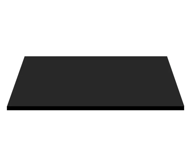 wastafeltablet mdf (96.4×45.5×2.6 cm) – mat zwart Gratis Retour