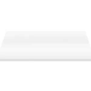 wastafeltablet mdf (96.4×45.5×2.6 cm) – glanzend wit Gratis Retour